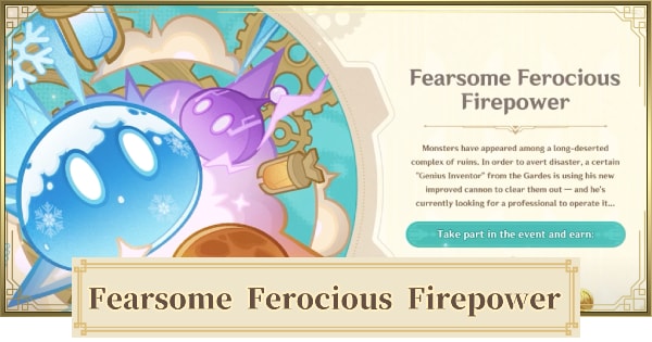 Fearsome Ferocious Firepower