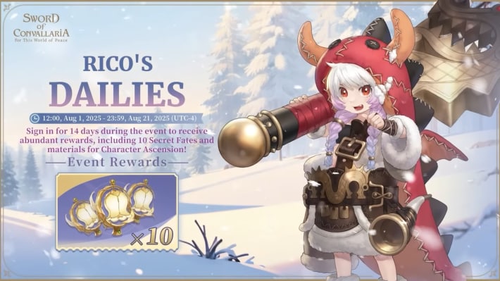 Sword of Convallaria (SoC) - Rico