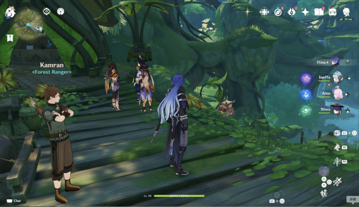 Sethos Cyo and Tighnari Location