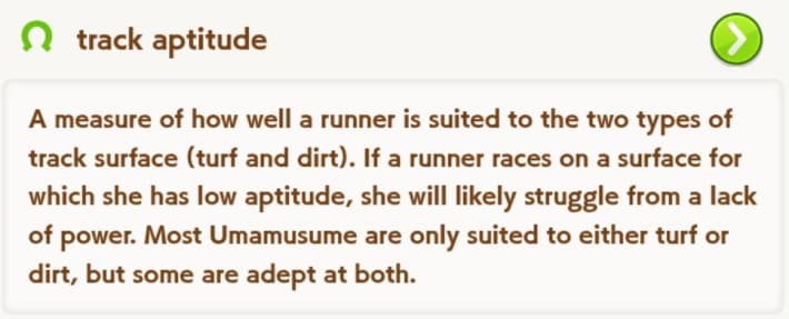 Track Aptitude