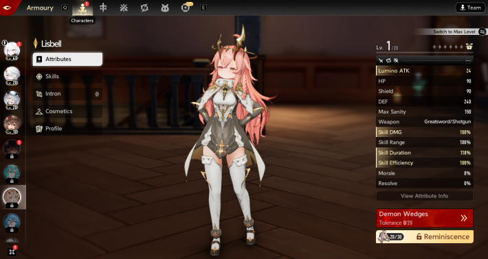 Duet Night Abyss Lisbell