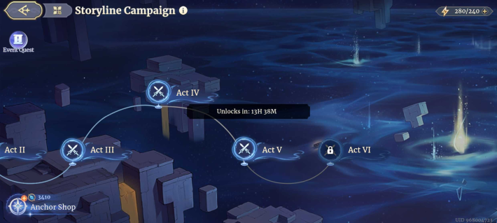 Sword of Convallaria (SoC) - Time-Gated Stages