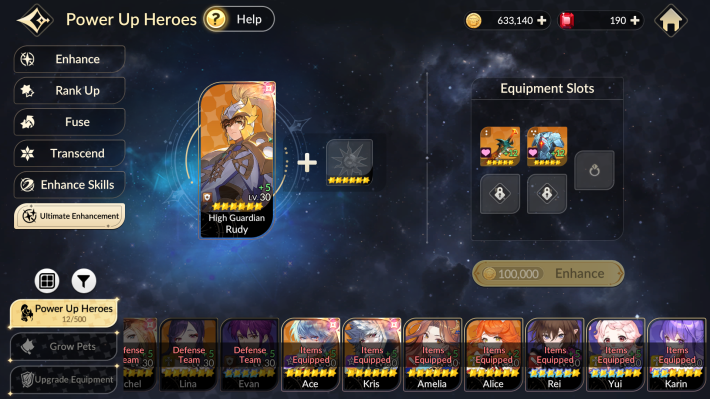 Ultimate Enhancement To Equip More