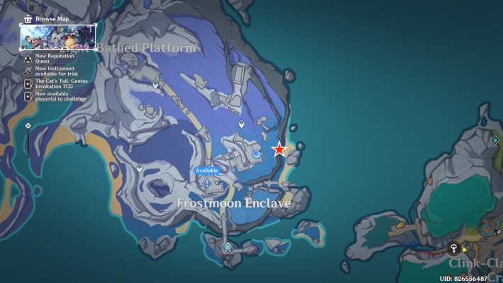 Evermoon Seal Trove Locations