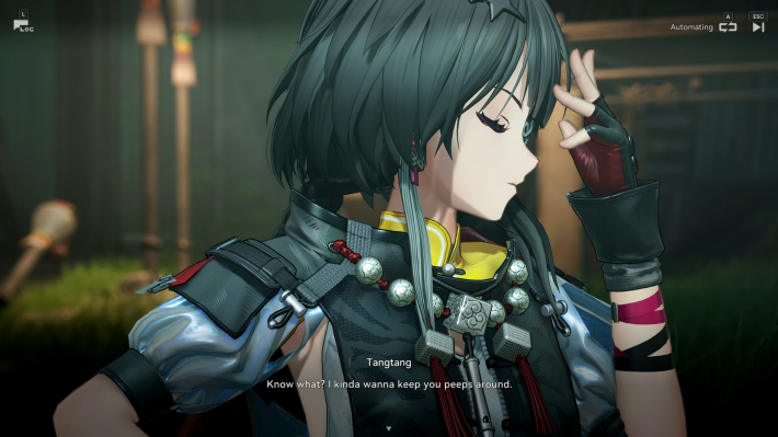 Arknights Endfield Talking to Tangtang