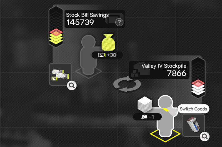 รับ Stock Bill โดยการใช้ไอเทม
