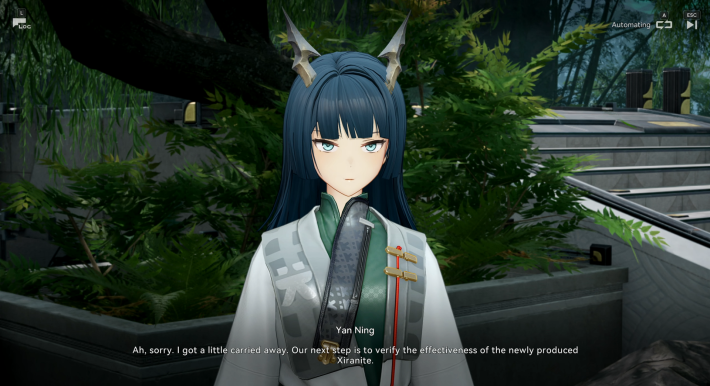 Arknights Endfield Yan Ning Wants to Try the Effectiveness of Xiranite