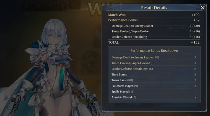 Ranked Match RP Gained