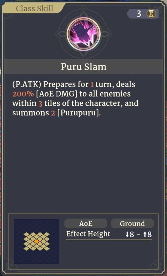 Sword of Convallaria (SoC) - Puru Slam