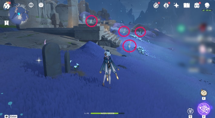 Frostlamp Flower Farming Route 5-3