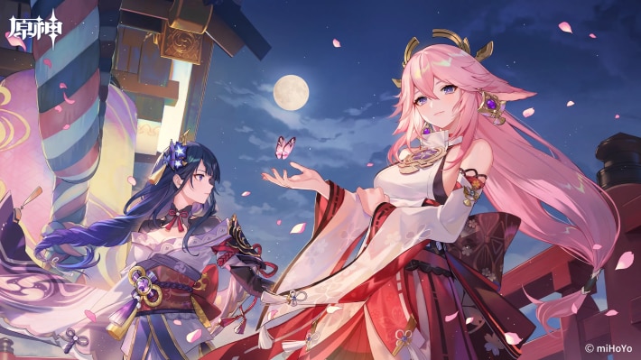 Yae Miko Raiden Ei