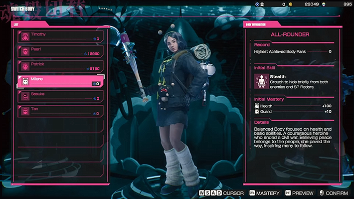 Milene in Body Select