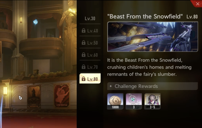 Unlock Through Nocturnal Echoes: Beast From the Snowfield