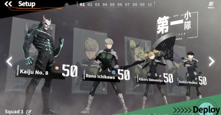 Squad Setup
