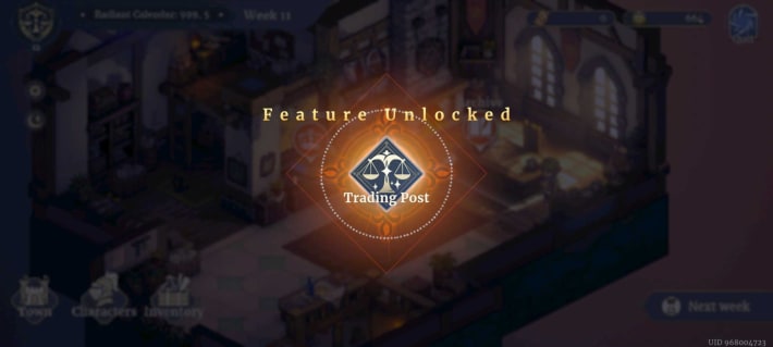 Sword of Convallaria (SoC) - Trading Post Unlock