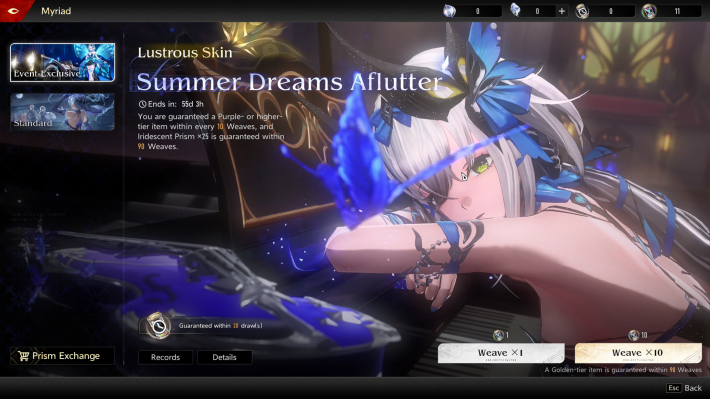 Duet Night Abyss Summer Dreams Aflutter