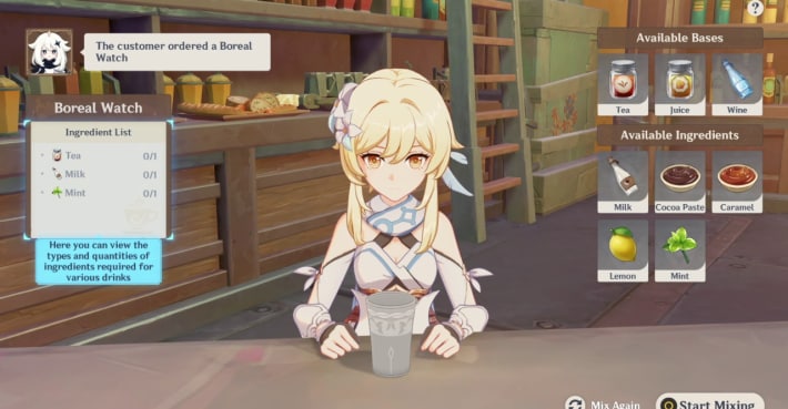 Mix Drinks