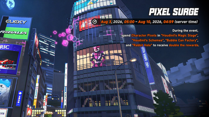 NTE Pixel Surge Event