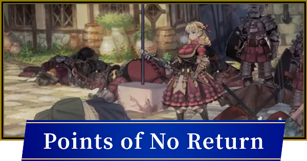 Points of No Return