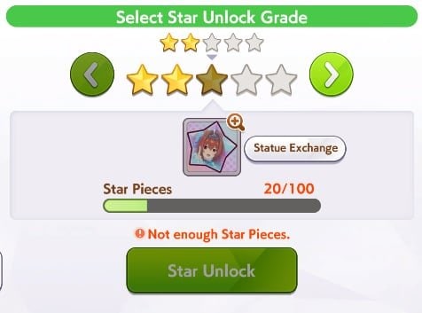 Star Unlock to 3-Stars