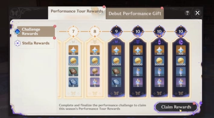 New Rewards
