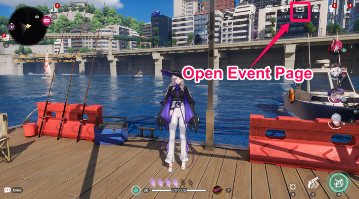 Access Event Page
