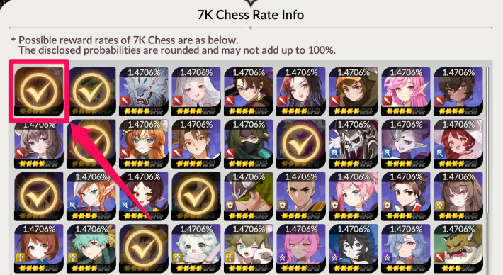 Wish Listed Obtained Only Once