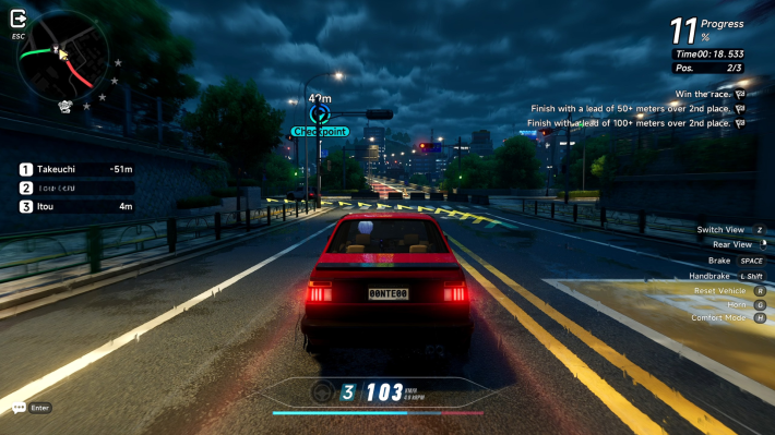 NTE Races Taking Sharp Turns