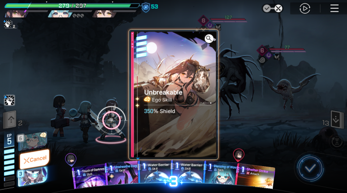Ego Skills Usable During Battle