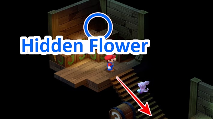 Hidden flower
