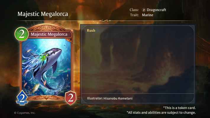 Majestic Megalorca Infinity Evolved Card