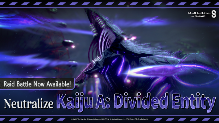 Kaiju No. 8 The Game Raid Battle Kaiju A