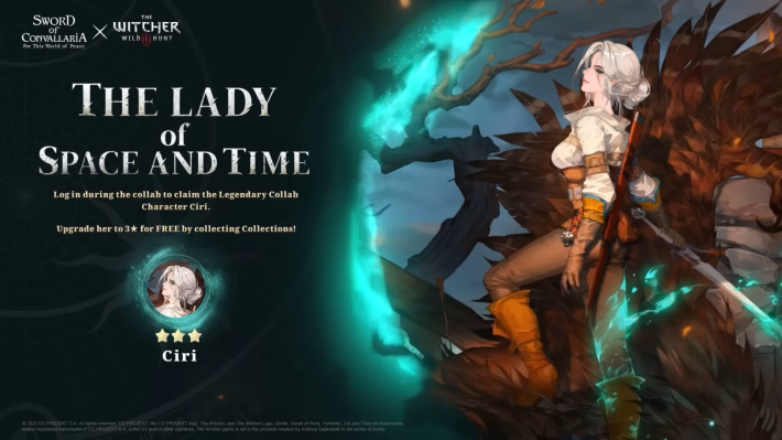 Sword of Convallaria (SoC) - Free Ciri