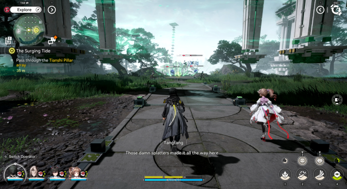 Arknights Endfield Array Fires Through the Aggeloi