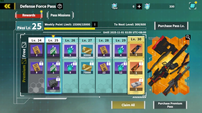Defense Force Pass