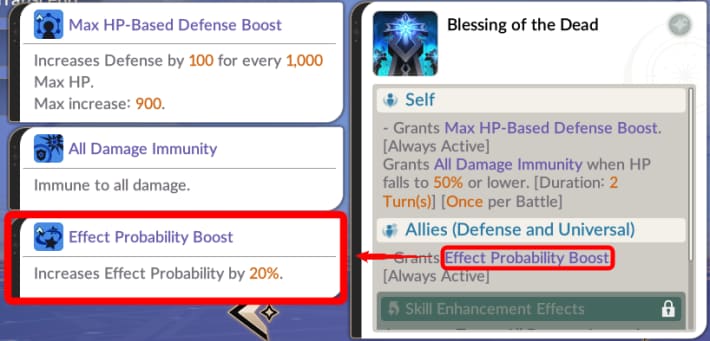 Effect Probability Boost Effect in Seven Knights Re:Birth