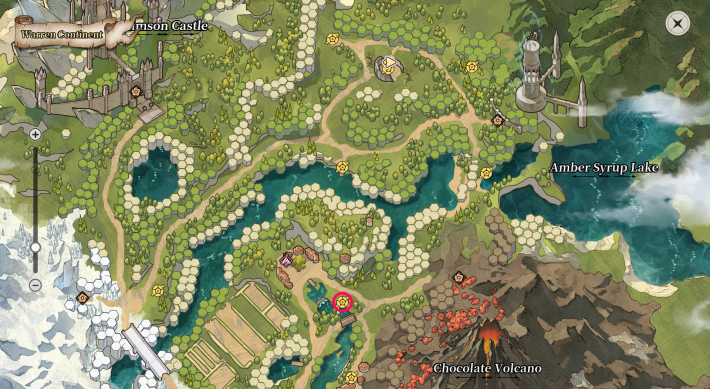 NTE The Fuzzy's Gambit Location Map