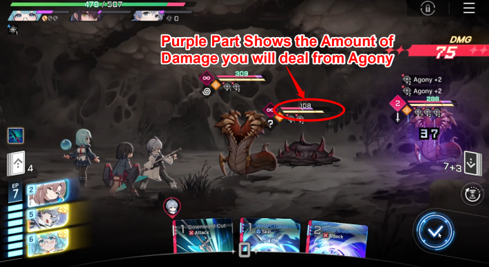 Calculate Agony Damage