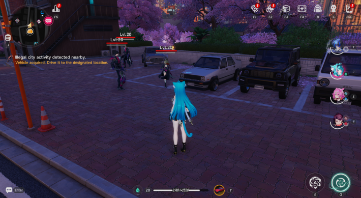 NTE Illegal City Activity Detected