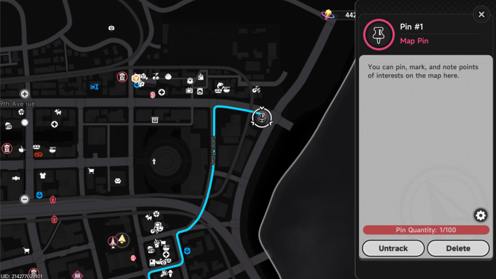 Seguir marcadores personalizados del mapa en NTE