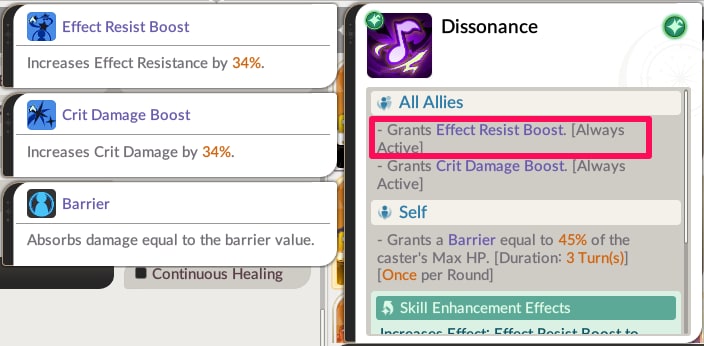 Increase Effect Resistance