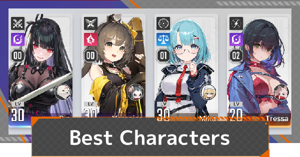 Best Character Tier List
