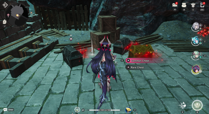 Cofres en 999 Nights de NTE