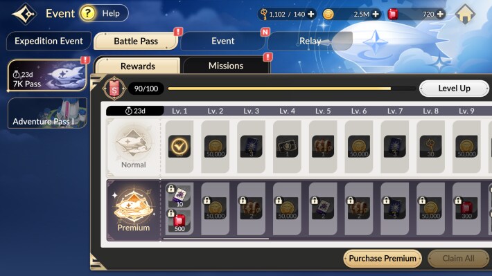 7K Pass
