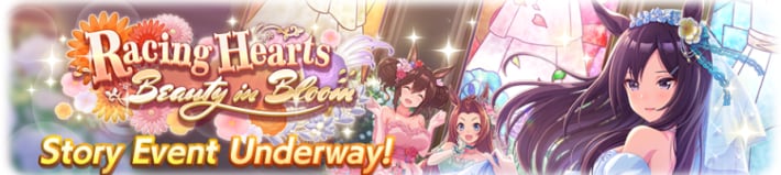 Racing Hearts Beauty in Bloom Event banner