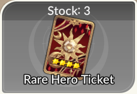Rate Up Hero Summon Voucher