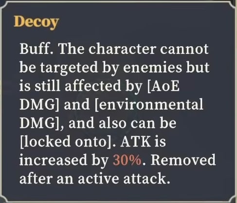 Sword of Convallaria (SoC) - Decoy