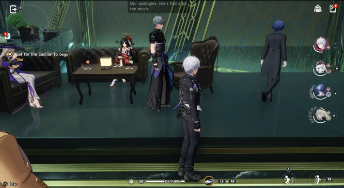 Wait for the Auction to Begin
