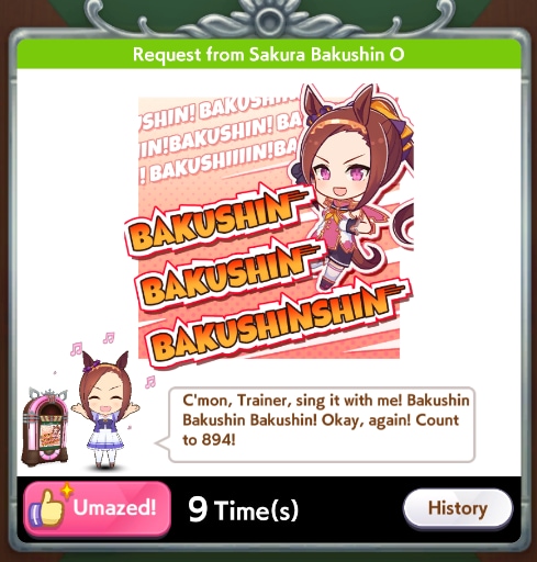 Bakushin Song Appears as a Hidden Track
