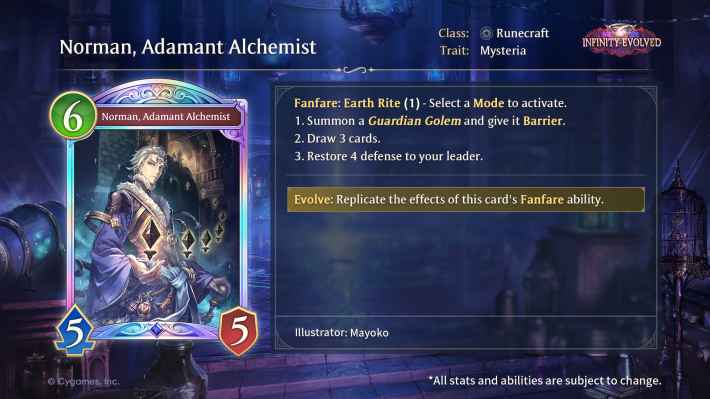 Norman, Adamant Alchemist